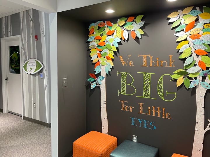 We Think Big For Little Eyes, Treehouse Eyes Wall